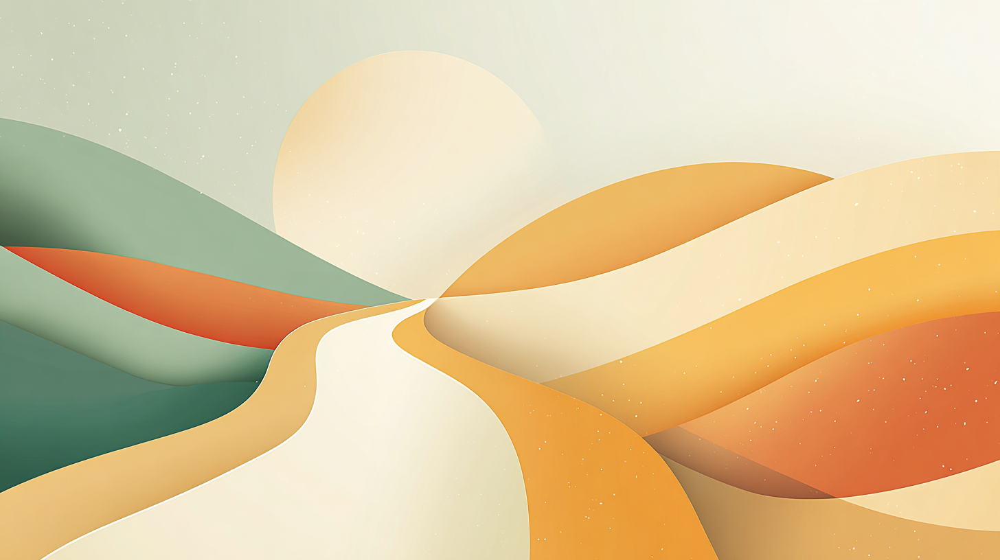 Illustration abstraite évoquant un chemin intérieur et la clarification d’objectifs lors d’un accompagnement psychologique en Gestlat-thérapie ou lors d'un accompagnement en coaching.